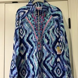 Lilly Pulitzer pull over - size Large